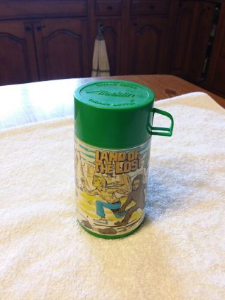 Vintage 1975 Land Of The Lost Aladdin Thermos W/cup