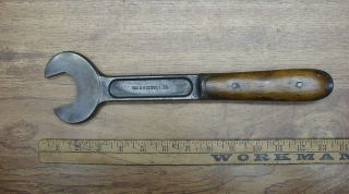 Antique H.  D.  Smith Perfect Handle 1 - 7/16 " Open End Wrench,