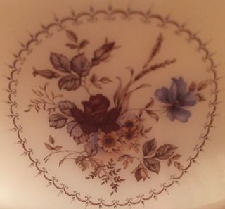 Vintage Antique Gone With The Wind Hurricane Glass Lamp Shade (2) 6