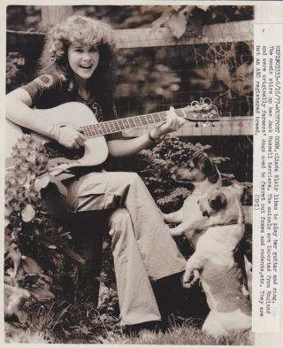 1977 Vintage Press Photograph - Linda Blair - Upi Photo