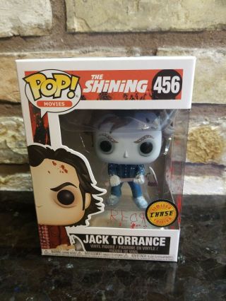 Funko Pop The Shining Jack Torrance 456 Limited Edition Chase W/ Pop Protect
