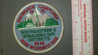 Boy Scout Mead Wilderness Base Nh 3455ii