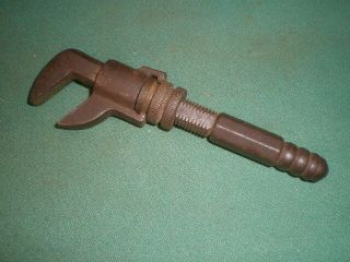 Vintage Stahl Adjustable Jaw Wrench Tool That Screws Apart