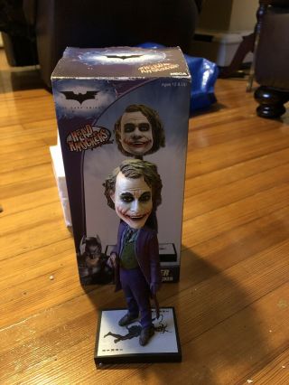 Neca Heath Ledger The Joker The Dark Knight Bobble Head Knocker Bobblehead.