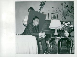 Romain Gary And Jean Seberg - Vintage Photo