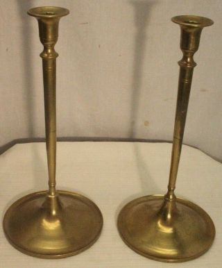 Vintage brass candle holder / candlesticks 2