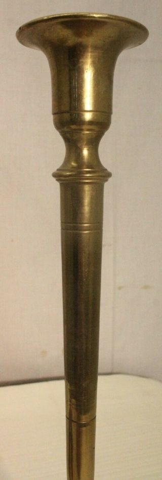 Vintage brass candle holder / candlesticks 4