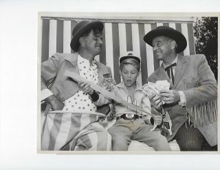 Vintage Black And White Photo Mickey Braddock (dolenz) Nbc Tv Circus Bo
