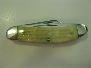 Case XX Tony Bose SOWBELLY Knife TB6339 SS Natural Jigged Bone Hand Made In USA 7