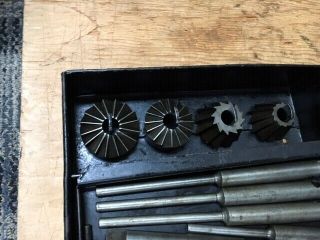 ANTIQUE Valve Seat Reamer Cutter Set Tool Ford Model T A era old auto tractor 3