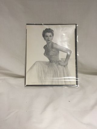 Vintage Black And White Photo Of Deborah Kerr