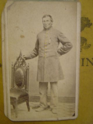 Cdv Civil War Union Soldier