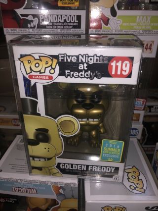 Sdcc 2016 Funko Pop Limited Edition Five Nights At Freddy 