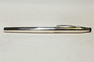 Cross Sterling Silver Ballpoint Pen (filler Not)