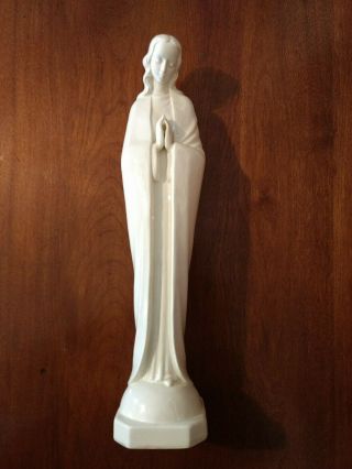 Goebel Hummel Madonna Fine White Glazed Porcelain Large 15” Statue/figurine