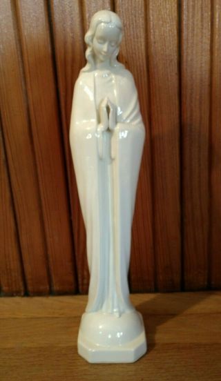 Goebel Hummel Madonna Fine White Glazed Porcelain Large 15” Statue/Figurine 3