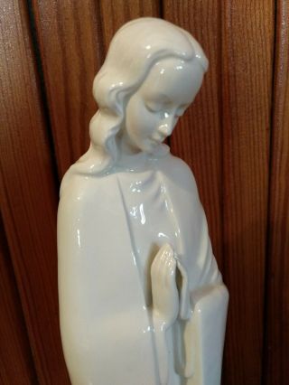 Goebel Hummel Madonna Fine White Glazed Porcelain Large 15” Statue/Figurine 5