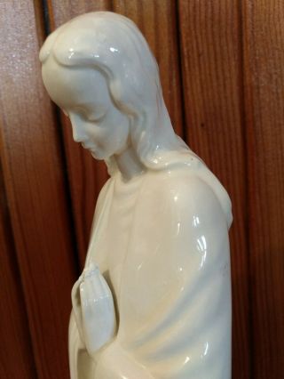 Goebel Hummel Madonna Fine White Glazed Porcelain Large 15” Statue/Figurine 6