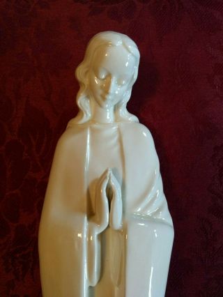 Goebel Hummel Madonna Fine White Glazed Porcelain Large 15” Statue/Figurine 8