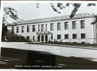 Underwood Rppc Postcard Vintage University Of Utah George Thomas Library