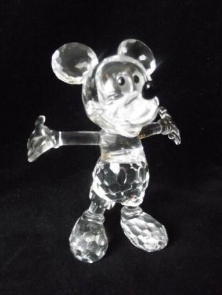 Swarovski Mickey Mouse Figurine 687414 Crystal Figure Disney