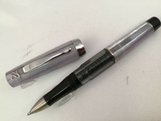 Stipula Ventidue 22 Rollerball Pen Demonstrator Grey Gray (jlc)