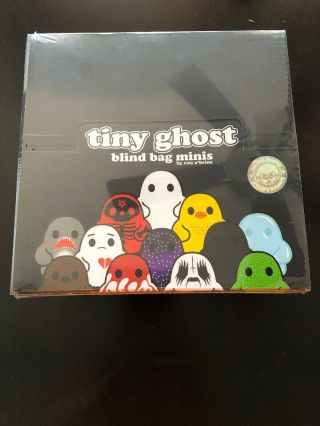 Bimtoy Tiny Ghost Blind Bag Minis Series 2 Box Of 12.  Never Opened And