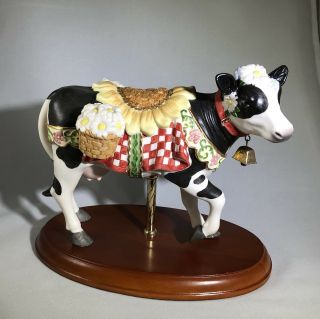 Lenox Limited Edition American By Design Holstein Cow Carousel