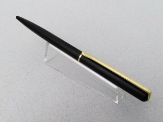 Vintage Rare Elysee Epoxy Black Matte Ballpoint Pen