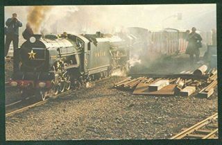Romney Hythe And Dymchurch Railway British Train Rhdr Railroad Postcard
