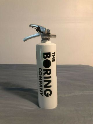 The Boring Company Fire Extinguisher Elon Musk Collectible 2019,  Los Angeles
