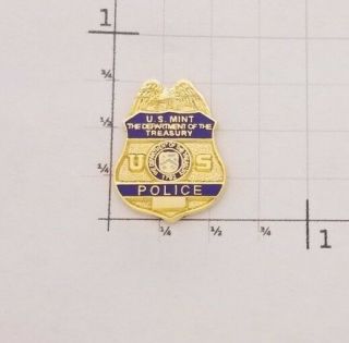 Us Department Of The Treasury Police Mini Pin Lapel Tietac Hat Usdt