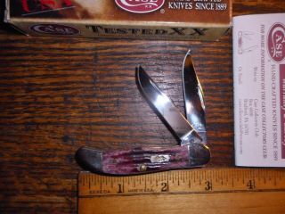 Case Xx Usa Tiny Hunter T.  H.  62165 Ss 10 Dot 2000 Pocket Knife