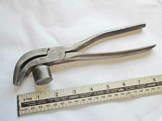 Antique Leatherworking Cobblers Pliers No3 Size 540g By George Barnsley Old Tool