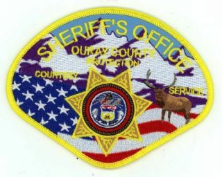 Ouray County Sheriff Colorado Co Awesome Issue Very Rare Patch Police