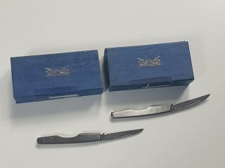 Wilkinson Sword Boventure Folding Knives X2 W/ Boxes