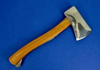 Marbles Small Hatchet 9 Gladstone,  Mich USA w Blade Protector; Prob.  Refinished 2