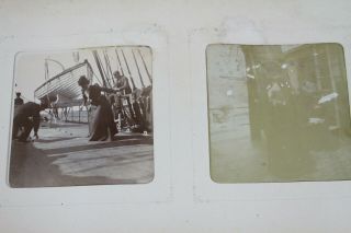 Vintage Black and White Photographs Photography Photo Album England Ship Cruise 2