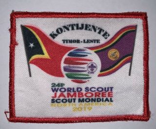 Boy Scout World Jamboree 2019 Contingent Kontijente