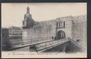 France Postcard - Concarneau - Le Beffroi Et Entree De La Ville Close Rs11893