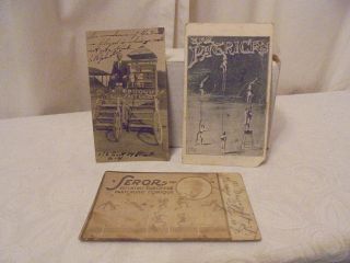 3 Circus Postcards 1920 