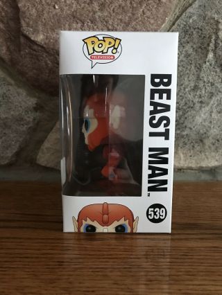 Funko POP Flocked Beast Man 539 Masters of the Universe NYCC 2017 Exclusive 5
