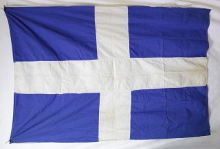1970 Greek Greece Flag (158 X 106 Cm)