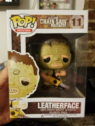 Funko Pop Movies 11 Leatherface Vaulted Texas Chainsaw Massacre In Protector