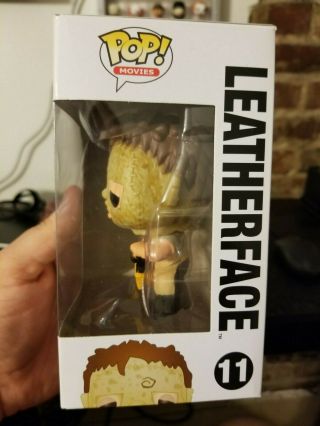 Funko Pop Movies 11 Leatherface VAULTED Texas Chainsaw Massacre in Protector 3