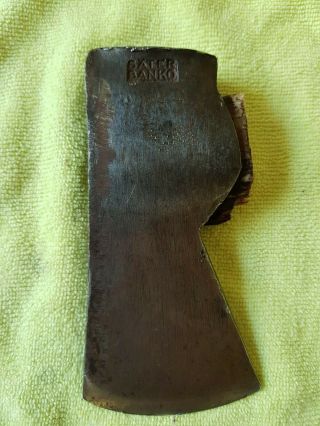 Vintage FINE SWEDISH MADE SÄTER BANKO Single bit forest axe head 6