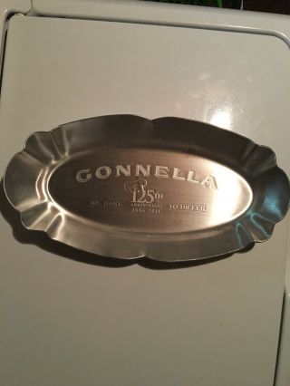 Wendell August Gonnella Bread 125th Anniversary Aluminum Bread/serving Tray