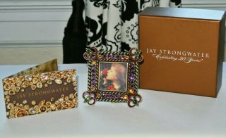 JAY STRONGWATER LIMITED EDITION FRAME SWAROVSKI CRYSTALS CELEBRATING 20 YEARS 2