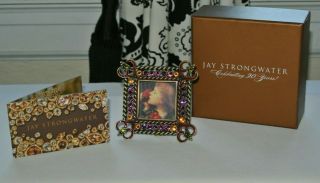 JAY STRONGWATER LIMITED EDITION FRAME SWAROVSKI CRYSTALS CELEBRATING 20 YEARS 3