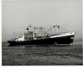 1962 Ss American Commander Pioneer Ak - 2016 C4 Cargo Ship Beth Steel Ma Photo